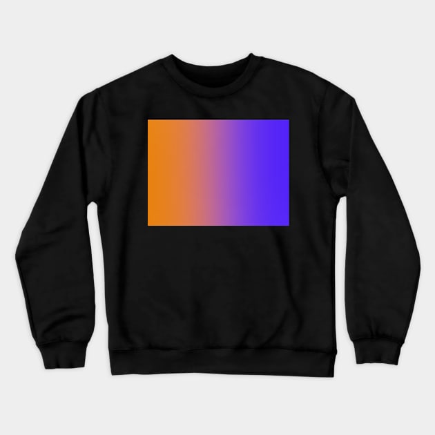 Purple and orange ombré Crewneck Sweatshirt by Dexter1468